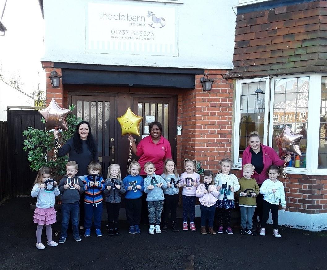 Old Barn Nursery And Pre Prep Awarded Outstanding Ofsted Rating